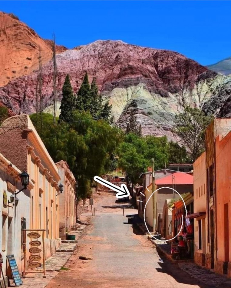 VENDO COMPLEJO TURISTICO EN PURMAMARCA  A MEDIA CUADRA DE LA PLAZA PRINCIPAL. EN LA CALLE MAS ICONICA DE PURMAMARCA.